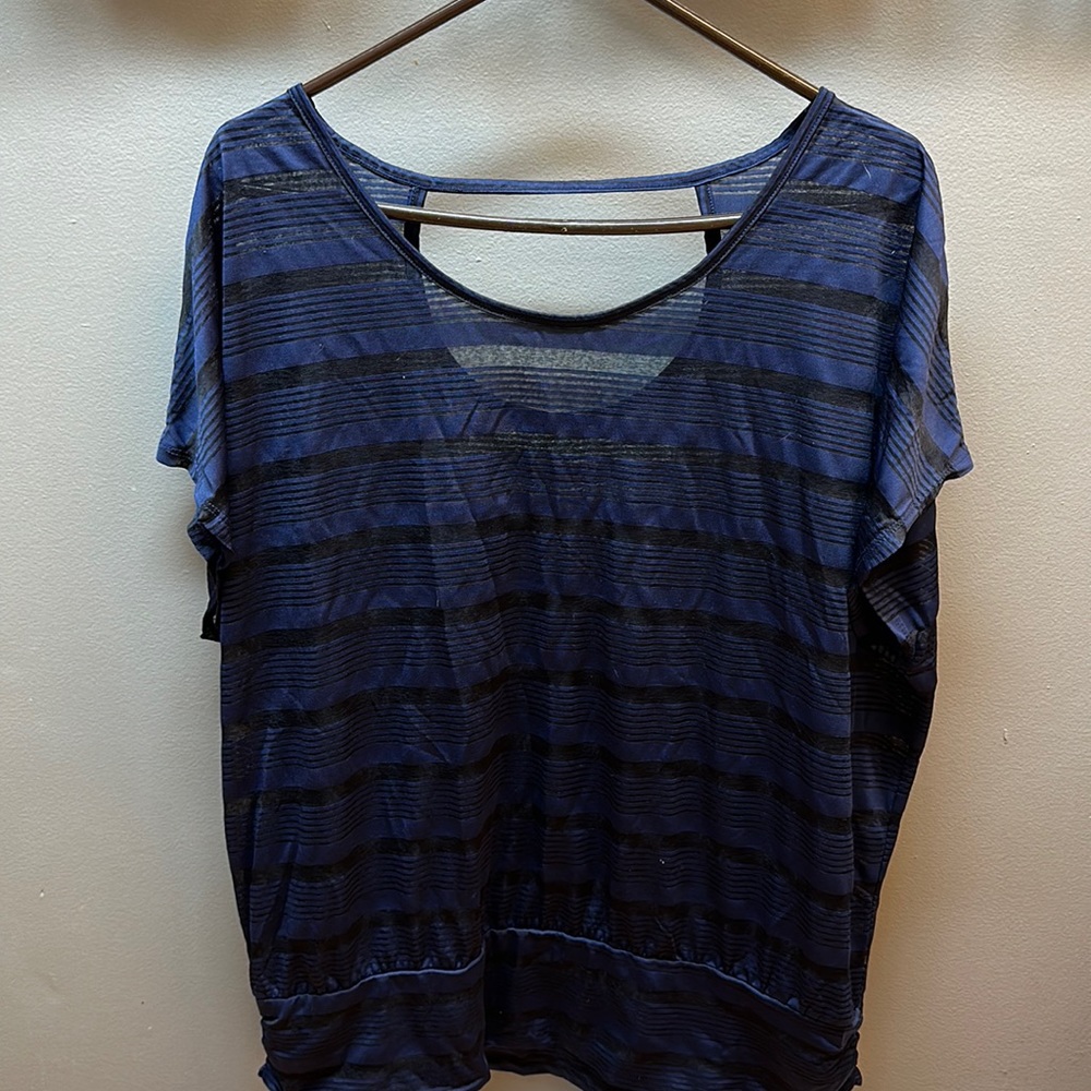 Striped top, size xl